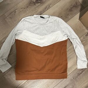 Nursing Queen Gray and Brown Sweatshirt